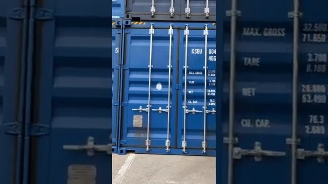 Морской Контейнер 40 футов HC смотреть онлайн
