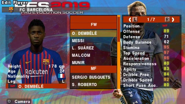 PES 2019 PPSSPP/PSP DOWNLOAD ANDROID 300MB DOWNLOAD