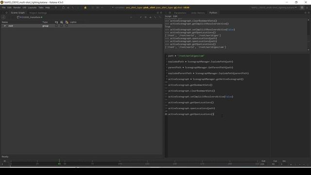 Use Python to Control Katana | 04. Manage Complex Scene Path Selections with the Scene Graph Manage смотреть онлайн