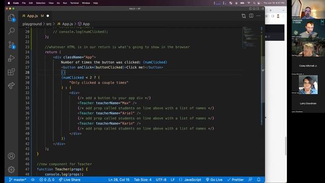 W13D4 C3: React Concepts P3:State, Cond. Rendering, Lists, Forms; Todo App смотреть онлайн
