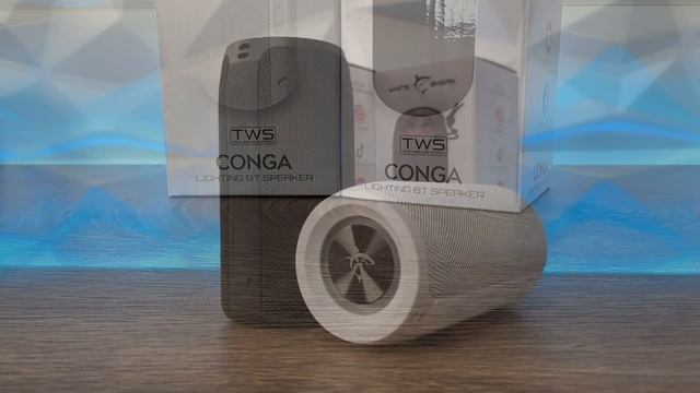 White Shark CONGA TWS - Nevjerojatni prijenosni zvučnik! смотреть онлайн