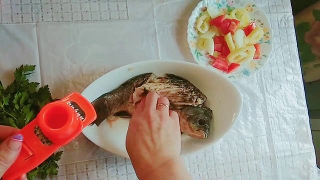 Диетический запечённый карась смотреть онлайн