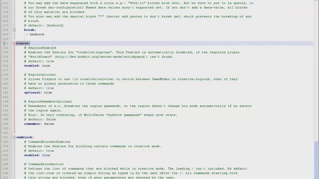 Зоны креатива с minecraft плагином LimitedCreative смотреть онлайн
