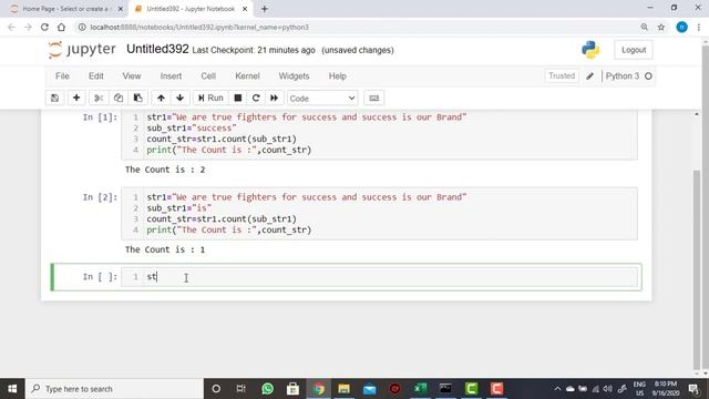 97 Python String Method Count смотреть онлайн