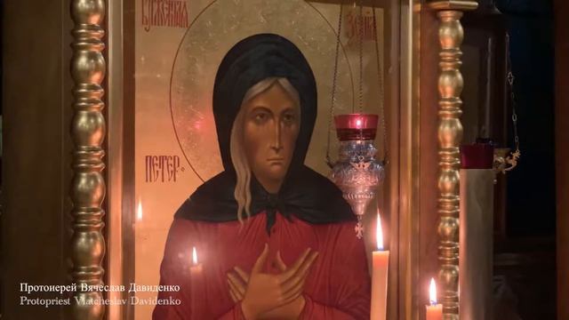 Молебен святой блаженной Ксении 16/12/2021 смотреть онлайн