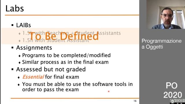 01 Introduzione al Corso - PO2020 смотреть онлайн