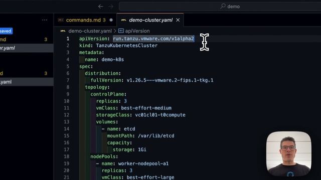 Deploy and consume Tanzu Kubernetes clusters on vSphere infrastructure, as a Kubernetes admin смотреть онлайн