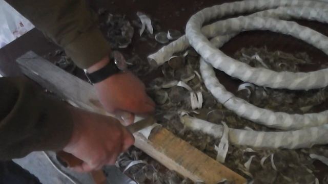 Тест на чемпионском канате нож с CPM 15V термообработки Алана Баликоева,сборки Колхозана. смотреть онлайн