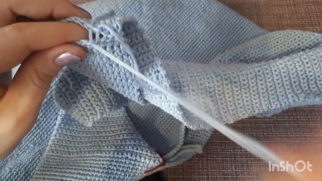 ВЯЖЕМ КРЮЧКОМ СУМКУ ШОППЕР - Авоська. Часть 2 смотреть онлайн