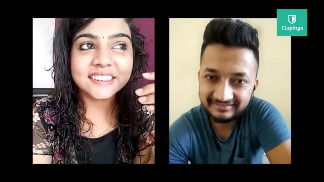 English conversation on clapingo with tutor Himanshu Bisht| Discuss simple present tense. смотреть онлайн