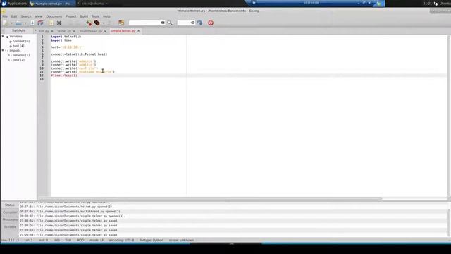 ТЫЖПРОГРАММИСТ 1.6 Python. Telnet. Подключение и Простые Команды смотреть онлайн