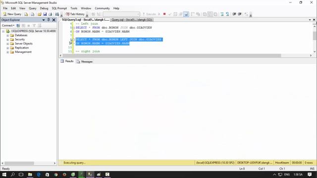 [Khóa học sử dụng SQL server] - Bài 13:Left - Right Join| HowKteam смотреть онлайн