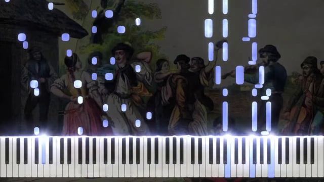 Hungarian Dance no. 4 | Johannes Brahms | Synthesia Tutorial смотреть онлайн