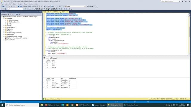 Subconsultas con in смотреть онлайн