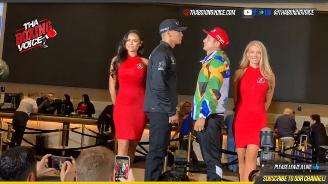 VERGIL ORTIZ JR. & MAURICIO HERRERA FACEOFF смотреть онлайн