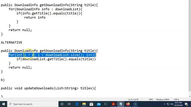 JAVA - Lesson #108 - APCSA - 2013 Free Response Question #1 - SongList смотреть онлайн