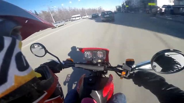 Покатушки (LF 200GY5,Irbis VR-1,Racer Nitro250,Stels Flame250 Yamaha YBR125, Kayo125)