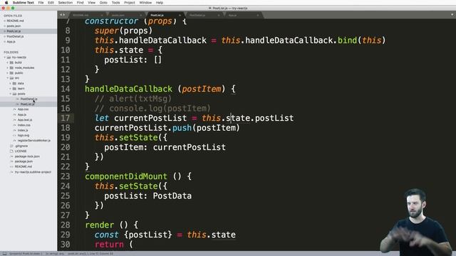 #10 Try REACTjs Tutorial - Prop to State to Callback to State смотреть онлайн