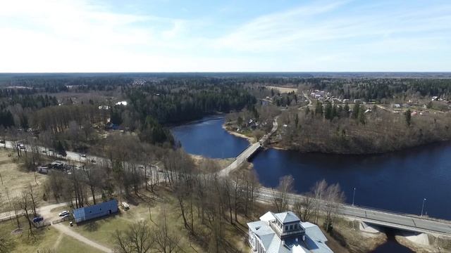 Небольшая прогулка в Рождествено, 5 мая 2017. Съёмка Phantom 3 pro. смотреть онлайн