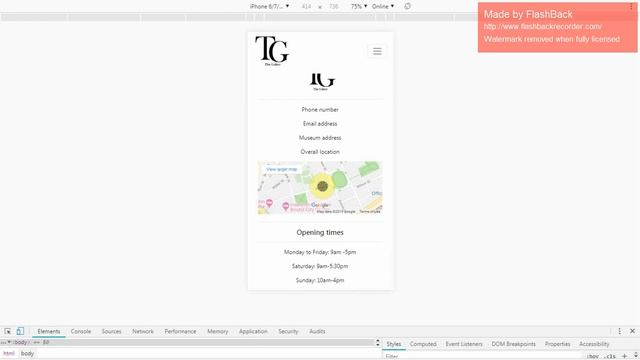 art gallery website -Bootstrap смотреть онлайн