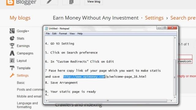 HOW TO SET STATIC HOMEPAGE IN BLOGGER смотреть онлайн