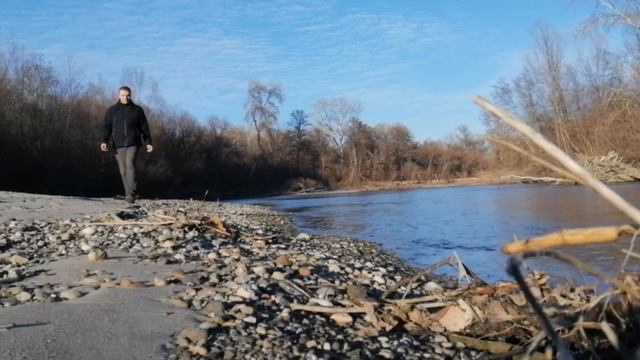 ПРОГУЛКА ПО ЗИМНЕМУ ЛЕСУ❄️❄️ОСТРОВ СРЕДИ ВОД ЧЕРЕКА🌊 ЕДВА НЕ ЗАБЛУДИЛСЯ смотреть онлайн