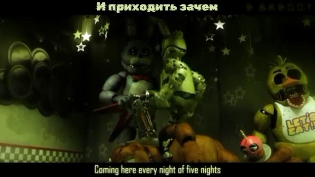 [BLENDER/FNAF] Can You Survive | Песня на русском смотреть онлайн