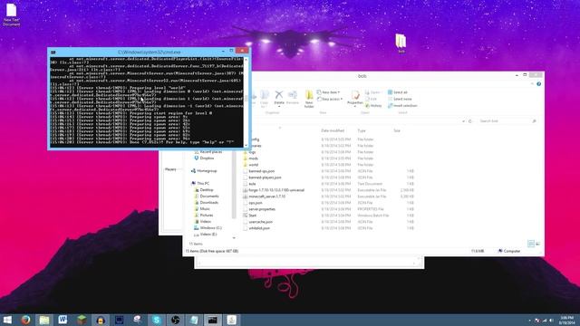 How to Make a Minecraft 1.7.10 Forge Server Using Port Forwarding! смотреть онлайн