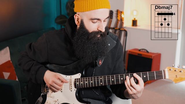 RnB NEO-Soul Guitar CHORDS & MELODY Etude in Fm (NEO SOUL Chords Lick Lesson) смотреть онлайн