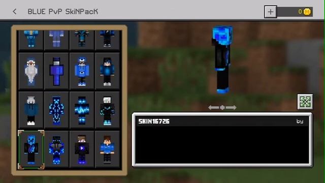Blue Pvp Demon Skin Pack Minecraft Pe смотреть онлайн