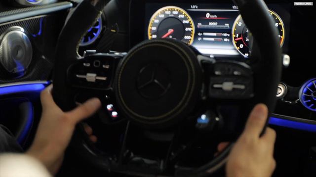 Lenkrad mit Display im Mercedes Benz E63s AMG | Cete Automotive смотреть онлайн