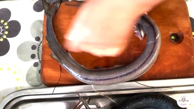 Необычная рыбка на костре. Бублики из саргана. смотреть онлайн
