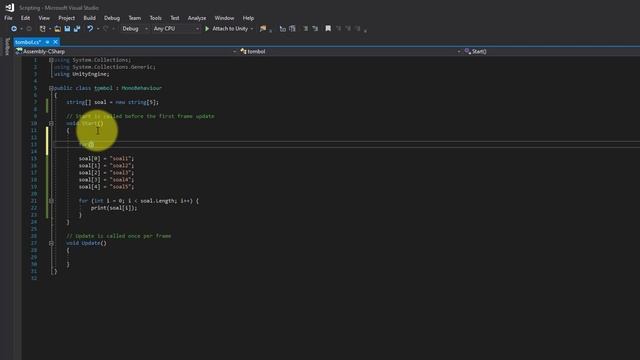 Pemrograman Dasar | Array | Unity3D смотреть онлайн