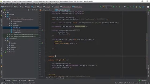 Android Database #5 | Realm database Delete смотреть онлайн