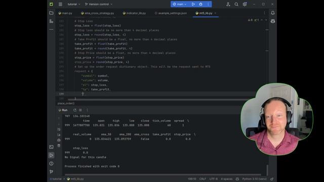 Build Your Own MetaTrader Python Trading Bot: Order Creator Pt 1 смотреть онлайн