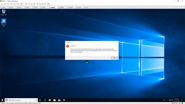 Fix error - Can't access to shared folders in Windows 10 смотреть онлайн