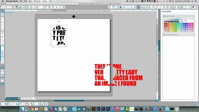 Silhouette Studio V3 text knockout technique #learnsilhouette #silhouettetutorials смотреть онлайн