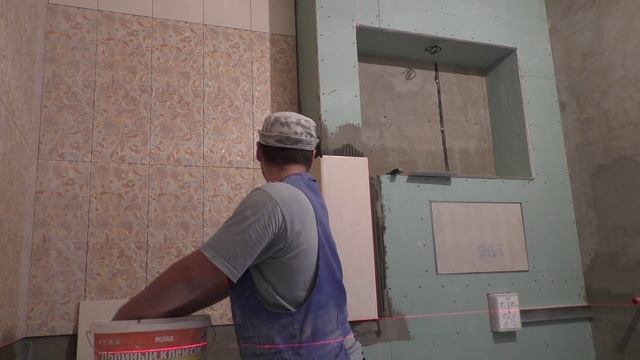Укладка плиткой внешнего угла(дополнение к заусовке)! смотреть онлайн