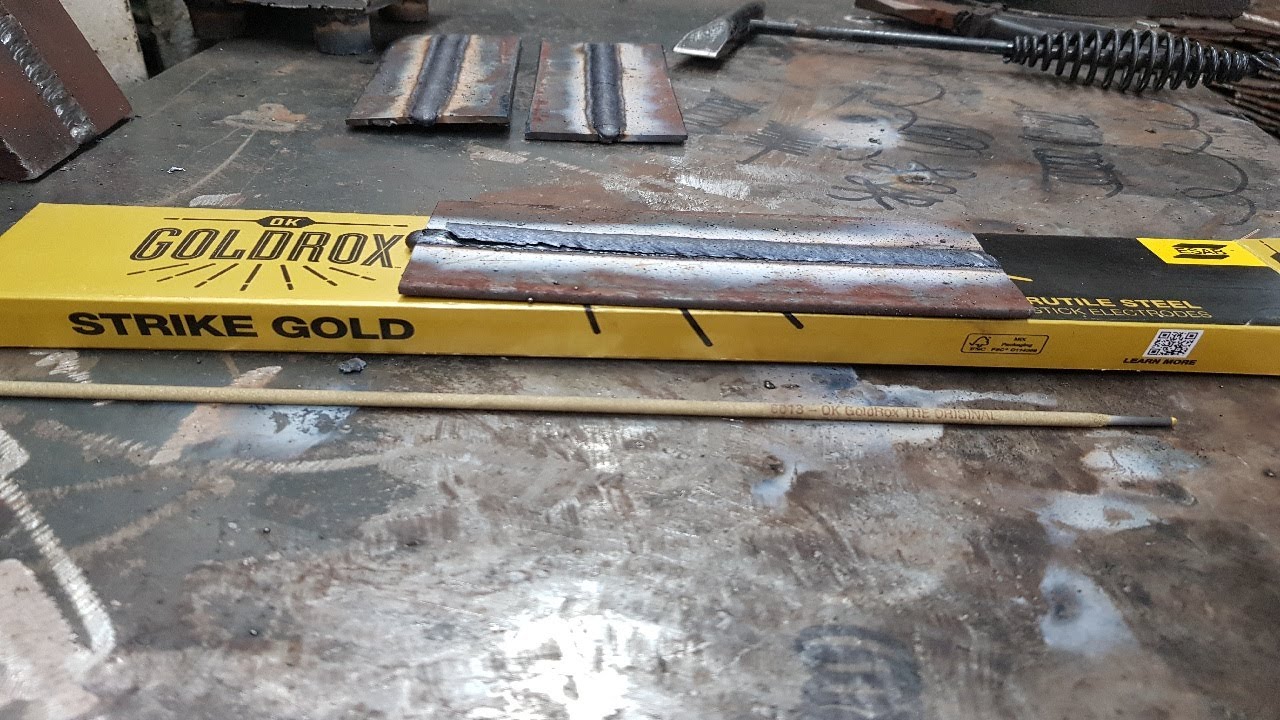 ESAB OK GoldRox ф 3,0 мм. Обзор, мнение. Сравнение с ESAB ОК 46 и KOBELCO RB-26 смотреть онлайн