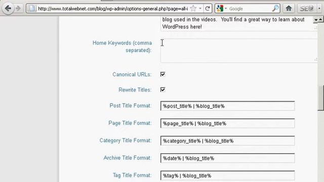 Video 27 - How to Install and Use the All-In-One SEO Plugin.avi смотреть онлайн