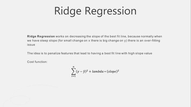 Solving overfitting using Ridge and Lasso Regression смотреть онлайн