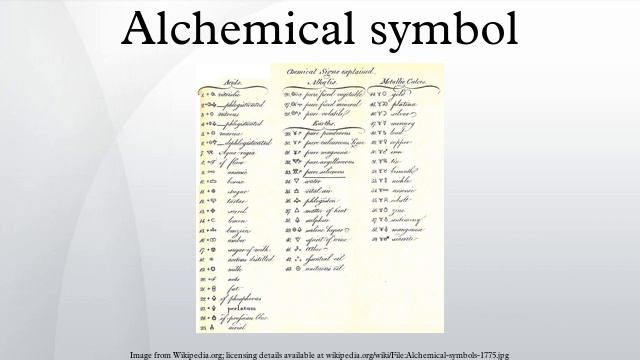 Alchemical symbol смотреть онлайн