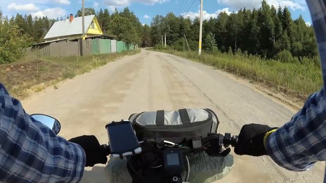 4200 км по РУСИ. День 2. Тихвин - Бабаево. Кадуй. 70 км грунтОфф!