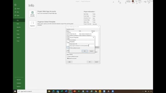 Connect Microsoft Project Professional to Project Online смотреть онлайн