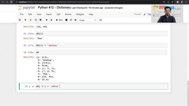 Python #12: DICTIONARY | Tutorial by APDaga смотреть онлайн