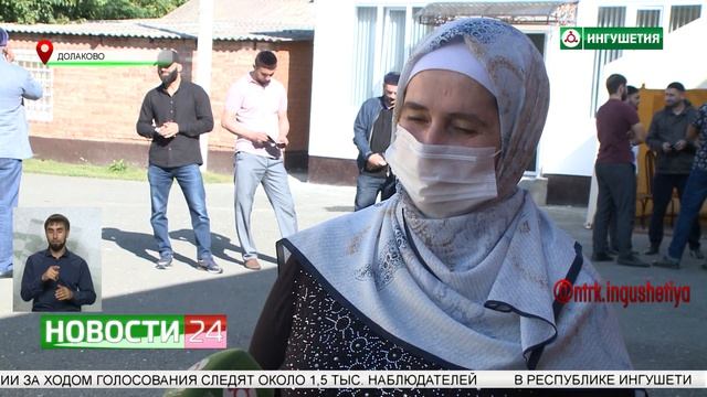 Выборы депутатов в Госдуму и Народное Собрание Ингушетии в селении Долаково. смотреть онлайн