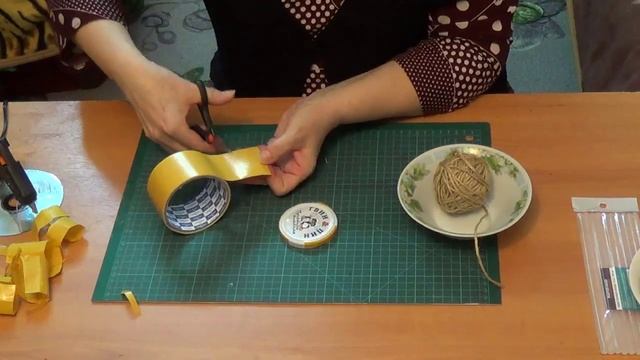 Декорирование банки кофейными зернами и шпагатом смотреть онлайн