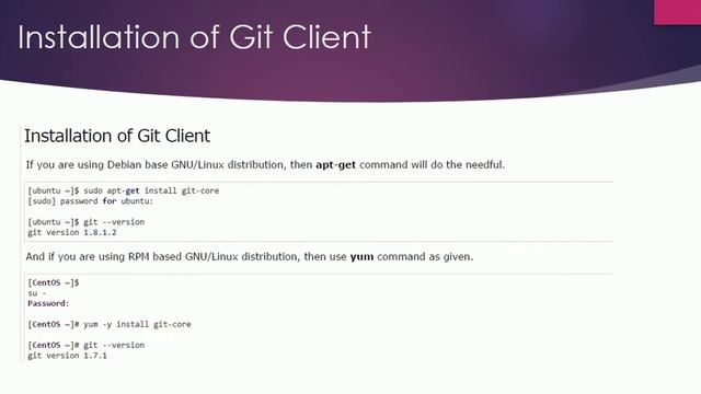 Git Tutorial -1 Git Overview смотреть онлайн