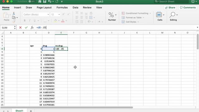 survival curves in Excel смотреть онлайн