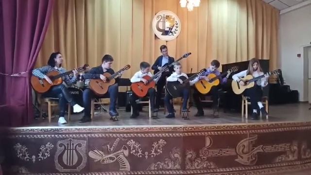 Обработка Д. Лермана "Испанский танец" смотреть онлайн